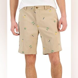 CLUB ROOM Men's Vacay Icons Schiffli Shorts - NWT‎
